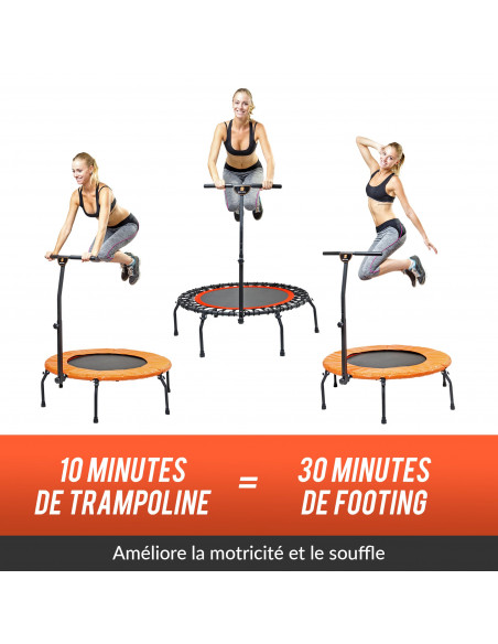 Trampoline fitness - Mini trampoline starflex pro